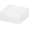 Plymor Frosted Acrylic Square Display Block, 1" H x 2" W x 2" D